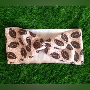 Football Print Headband